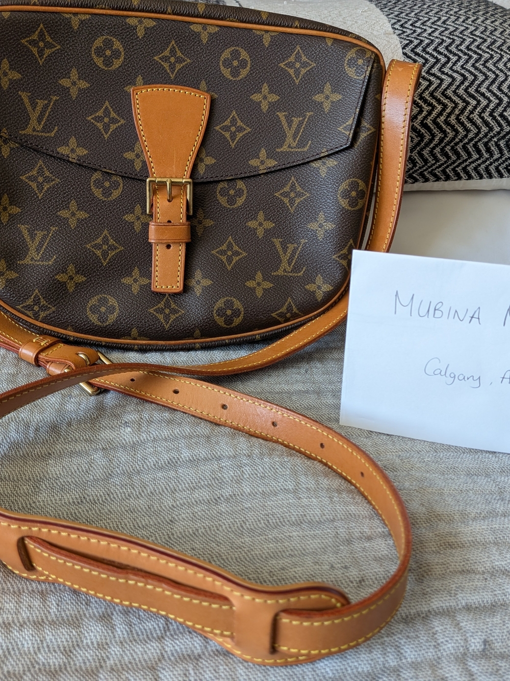 Louis Vuitton Jeune Fille Monogram Crossbody Bag